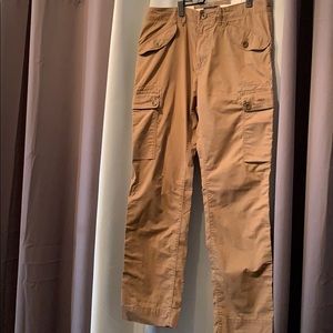 Banana Republic straight leg khaki cargo 32/32
